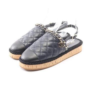 シャネル マトラッセ サンダル 靴 レディース