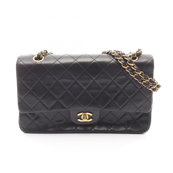 シャネル マトラッセ Wフラップ ショルダーバッグ バッグ レディース