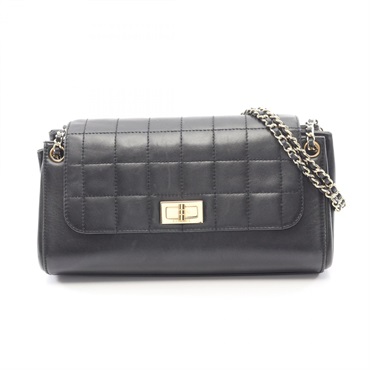 シャネル 2.55 チョコバー ショルダーバッグ バッグ レディース