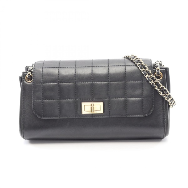 シャネル 2.55 チョコバー ショルダーバッグ バッグ レディース