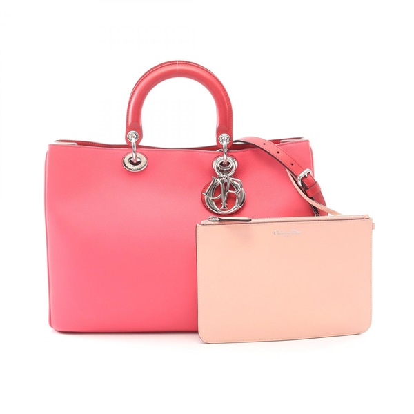 クリスチャンディオール ディオリッシモ ラージ ハンドバッグ バッグ レディース