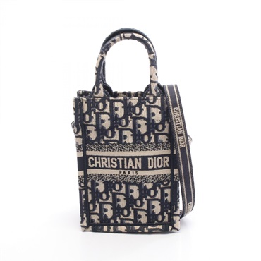 ディオール BOOK TOTE ブックトート バーティカルバッグ ミニ フォンバッグ オブリーク ハンドバッグ バッグ レディース