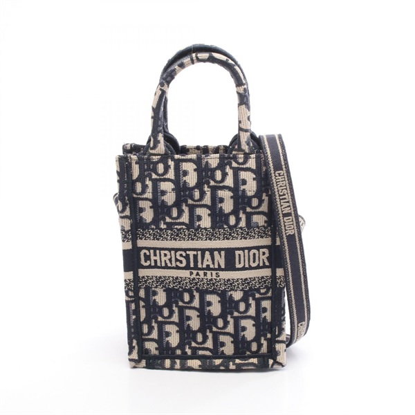 ディオール BOOK TOTE ブックトート バーティカルバッグ ミニ フォンバッグ オブリーク ハンドバッグ バッグ レディース