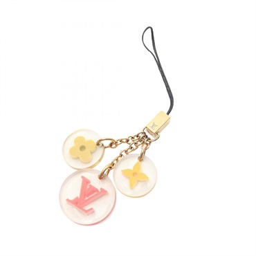 ルイ・ヴィトン ビジュー テレフォンヌ フルール キーホルダー アクセサリー レディース M65109