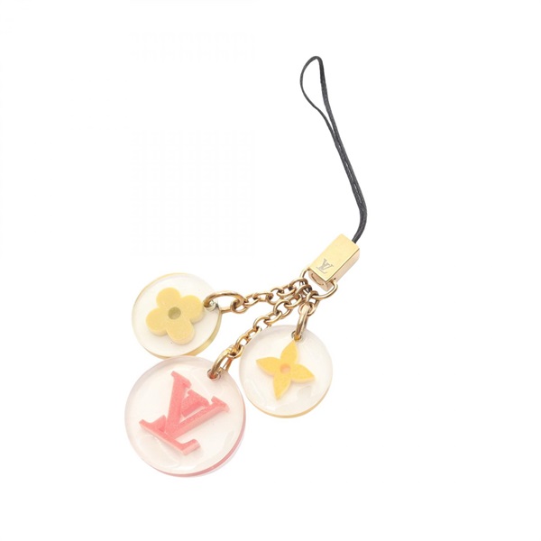 ルイ・ヴィトン ビジュー テレフォンヌ フルール キーホルダー アクセサリー レディース M65109