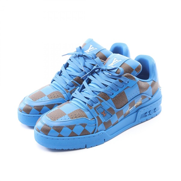 ルイ・ヴィトン LVトレイナー ライン マリーヌブルー スニーカー 靴 メンズ