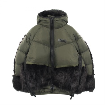 ナイキ NIKELAB × sacai ダウンジャケット 衣料品 アウター レディース