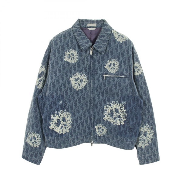 Dior ディオール デニムジャケット DENIM TEARS デニムティアーズ オブリーク ディオール(Dior)ディオール DENIM TEARS デニムティアーズ オブリーク