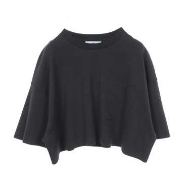 プラダ クロップド 半袖Tシャツ 衣料品 トップス レディース