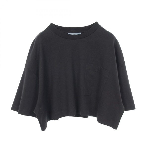 プラダ クロップド 半袖Tシャツ 衣料品 トップス レディース