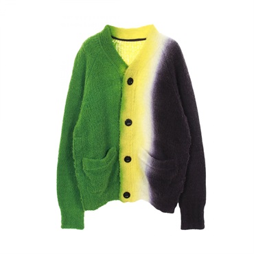サカイ Tie DYE Knit Cardigan カーディガン 衣料品 トップス メンズ