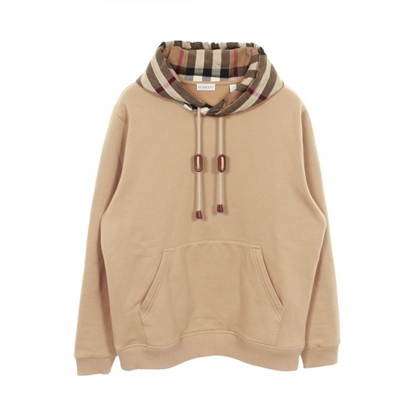 バーバリー DRAWSTRING CHECK HOODIE パーカー 衣料品 トップス メンズ