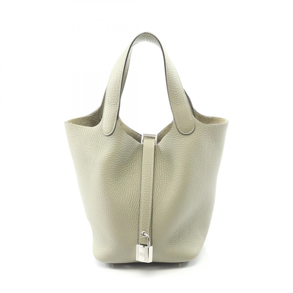 エルメス ピコタンロックPM セージ ハンドバッグ バッグ レディース