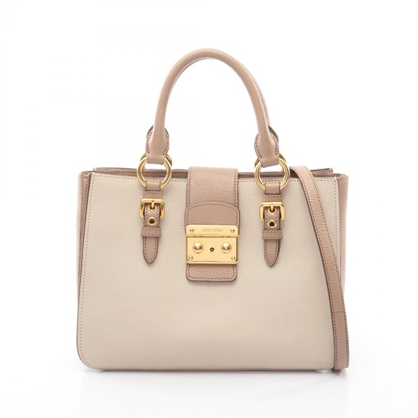 ミュウ ミュウ MADRAS マドラス トートバッグ バッグ レディース