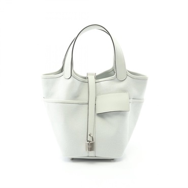 エルメス ピコタンロックPM カーゴ グリプラチナ ハンドバッグ バッグ レディース