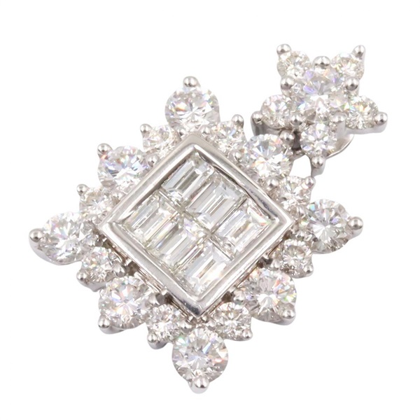 ジュエリー ダイヤモンド トップ ペンダントトップ ジュエリー レディース ﾀﾞｲﾔ 4.8g