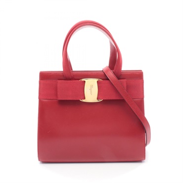 サルヴァトーレフェラガモ ヴァラリボン ハンドバッグ バッグ レディース