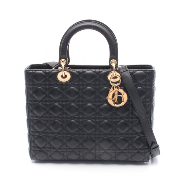 ディオール レディディオール ラージ カナージュ ハンドバッグ バッグ レディース