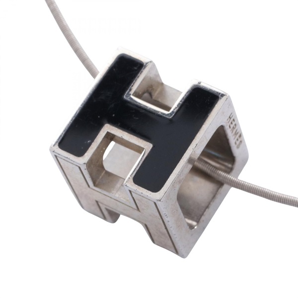 エルメス カージュドアッシュ Hキューブ ネックレス ジュエリー レディース