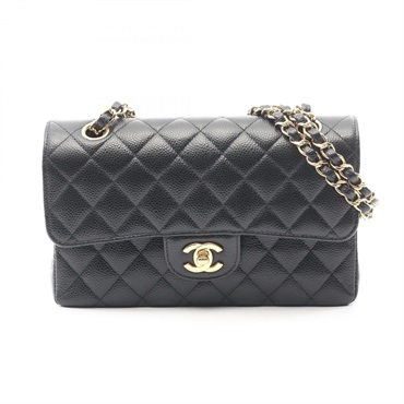 シャネル マトラッセ Wフラップ ショルダーバッグ バッグ レディース A01113