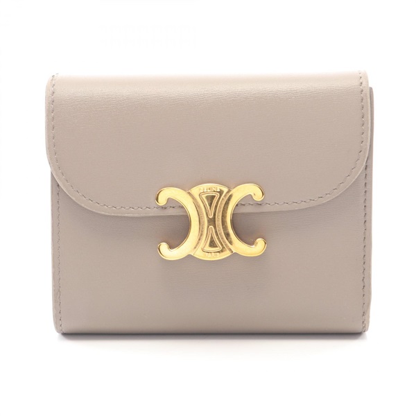 セリーヌ トリオンフ スモールフラップウォレット 三つ折り財布 財布 レディース 10D783DPV