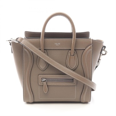 セリーヌ ラゲージ ナノショッパー ハンドバッグ バッグ レディース 189243