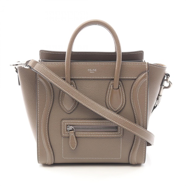 セリーヌ ラゲージ ナノショッパー ハンドバッグ バッグ レディース 189243