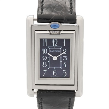 カルティエ タンク・バスキュラント SM 腕時計 時計 レディース W1016830