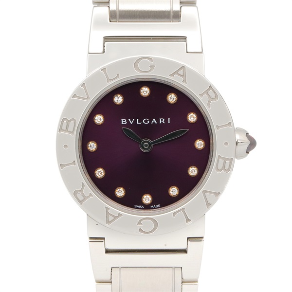 ブルガリ ブルガリ ブルガリ 12Pダイヤ 腕時計 時計 レディース BBL26S