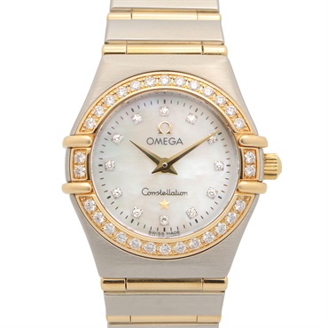 オメガ コンステレーション ミニ ダイヤベゼル/12Pダイヤ 腕時計 時計 レディース 1267.75