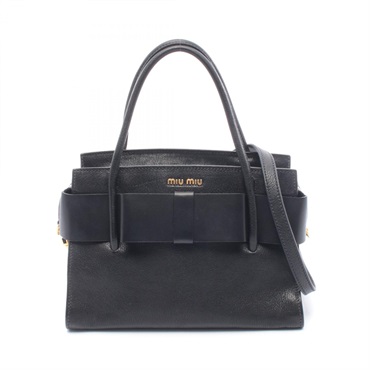 ミュウ ミュウ MADRAS FIOCCO マドラスフィオッコ ハンドバッグ バッグ レディース 5BA056