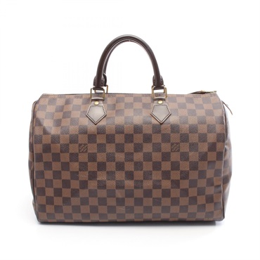 ルイ・ヴィトン スピーディ35 ダミエエベヌ ハンドバッグ バッグ レディース N41363