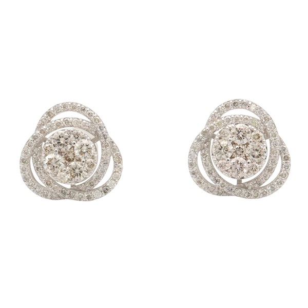 ジュエリー ダイヤピアス ピアス ジュエリー レディース ﾀﾞｲﾔ 4.1g