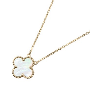 ヴァンクリーフ＆アーペル ヴィンテージアルハンブラ マザーオブパール ネックレス ネックレス ジュエリー レディース