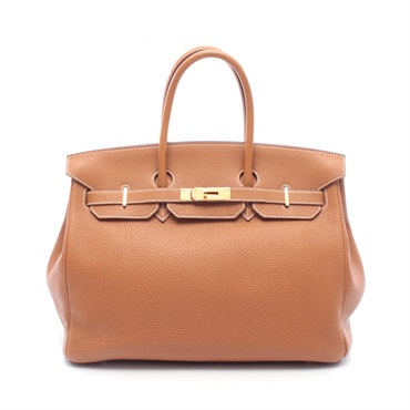 エルメス バーキン35 ゴールド ハンドバッグ バッグ レディース 027634CC