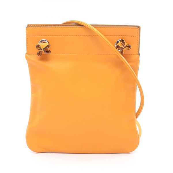 エルメス(HERMES)エルメス サックアリーヌ ミニ ムタード ショルダー 