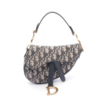 ディオール SADDLE サドル オブリーク ハンドバッグ バッグ レディース