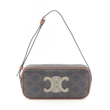 セリーヌ キュイル トリオンフ ミニ カメラバッグ ショルダーバッグ バッグ レディース