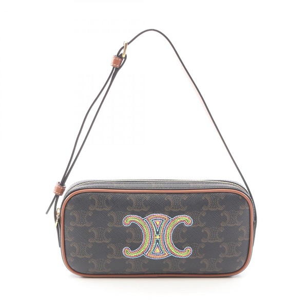 セリーヌ キュイル トリオンフ ミニ カメラバッグ ショルダーバッグ バッグ レディース