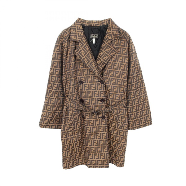 フェンディ ズッカ その他コート 衣料品 アウター レディース