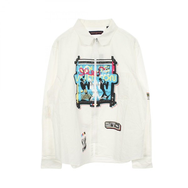 ルイ・ヴィトン アニメーションテクニカル ジップアップシャツ その他ジャケット 衣料品 アウター メンズ RM231M RM9 HOS03W