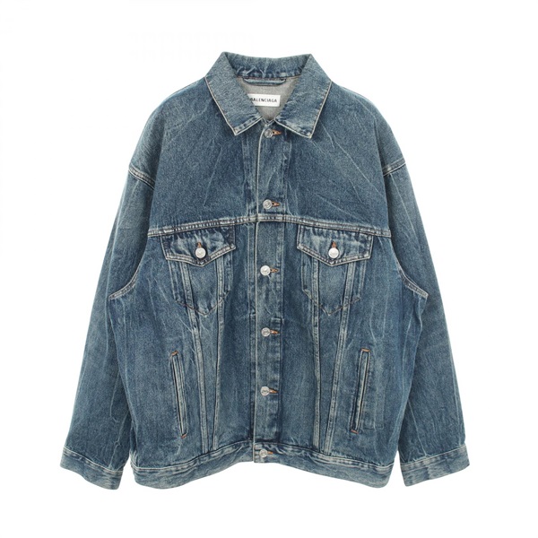 バレンシアガ  デニムジャケット 衣料品 アウター レディース