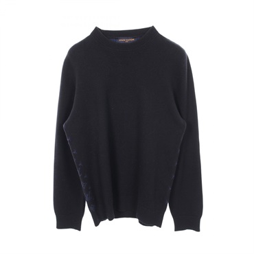 ルイ・ヴィトン ハーフアンドハーフモノグラム ニット 衣料品 トップス メンズ