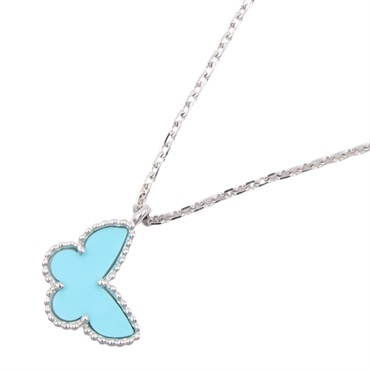 ヴァンクリーフ＆アーペル スウィートアルハンブラ パピヨン ターコイズ ネックレス ネックレス ジュエリー レディース