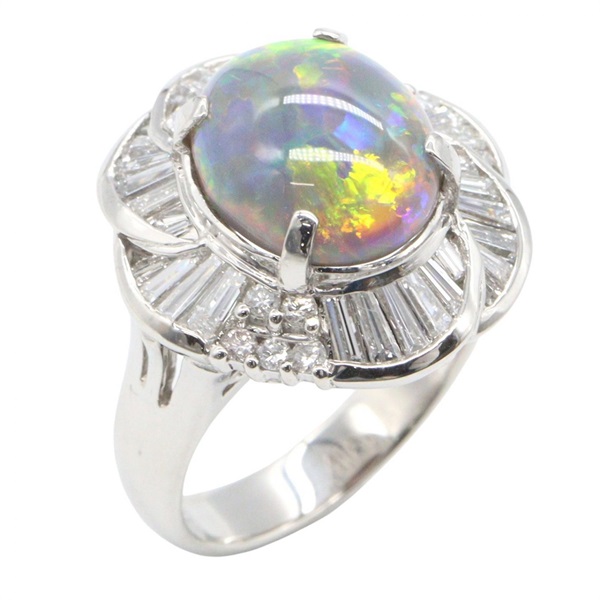 ジュエリー(JEWELRY)ジュエリー ブラックオパールリング リング・指輪