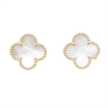 ヴァンクリーフ＆アーペル ヴィンテージアルハンブラ マザーオブパール イヤリング イヤリング ジュエリー レディース RA44100