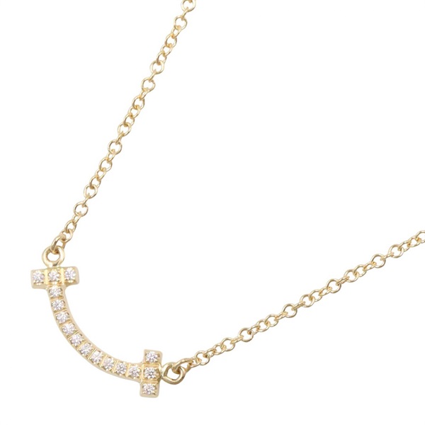 ティファニー Tスマイル ミニ ダイヤ ネックレス ネックレス ジュエリー レディース