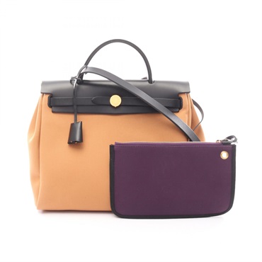 エルメス エールバッグジップPM ルトゥルネ トフィ カシス ハンドバッグ バッグ レディース