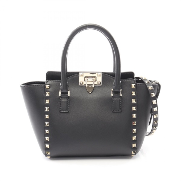 ヴァレンティノ・ガラヴァーニ ロックスタッズ ハンドバッグ バッグ レディース