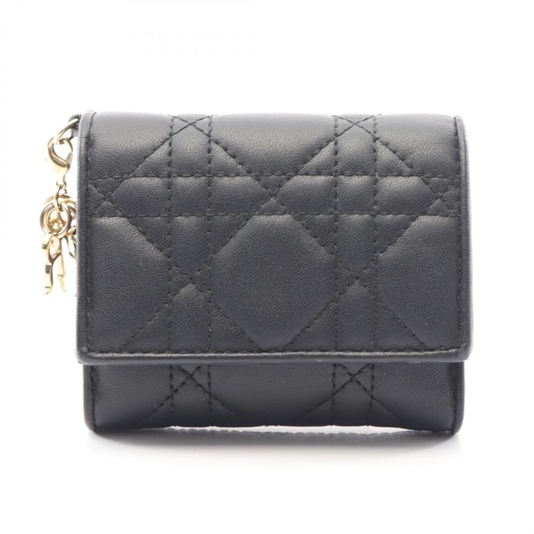 クリスチャンディオール カナージュ 三つ折り財布 財布 レディース